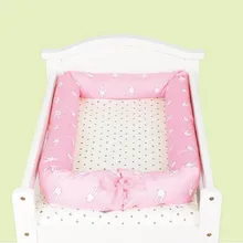Съемная Милая спальная кровать для новорожденных, подушка, моющаяся детская защита для кроватки, колыбель для малышей, колыбель, люлька, гнездо для 0-1 года