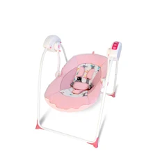 Детское Электрическое Кресло-Качалка, колыбель для новорожденного, сонное кресло, комфортное кресло, шейкер, 5 киосков, медленное кресло-качалка, регулируемое моющееся