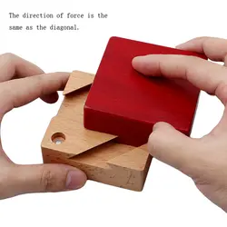 Высокое качество деревянный Magic Box игра-головоломка Любань замок игрушки для повышения IQ для детей обучающие игрушки для взрослых