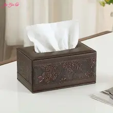 Luo Jia-Gui 1 Unidades De La Moda Y Elegante Caja de Cuero de Lujo de Europa de Cajas de Pañuelos Servilleta Tejido Andamio 19 cm * 12 cm * 9.