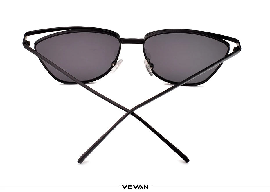 VEVAN 2019 Винтаж «кошачий глаз» Для женщин UV400 Брендовая Дизайнерская обувь Красный линзы дамы солнцезащитные очки зеркало gafas-де-сол женщин