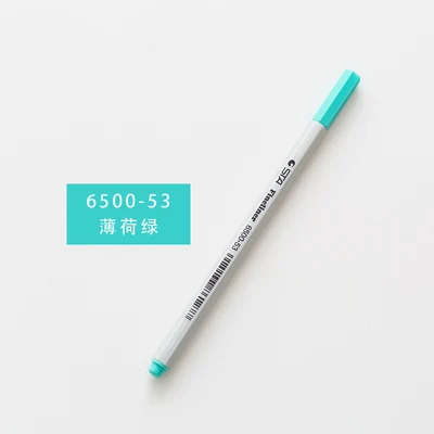 26 цветов, 0,4 мм, блестящие очень тонкие цветные гелевые ручки для школы, ручка Pigma micron, канцелярские принадлежности, товары для рукоделия - Цвет: 53 mint