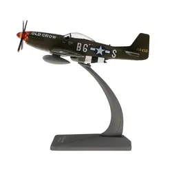 1/72 сплав P-51D Военная Униформа Самолет Самолеты Модель украшения с дисплей стенд