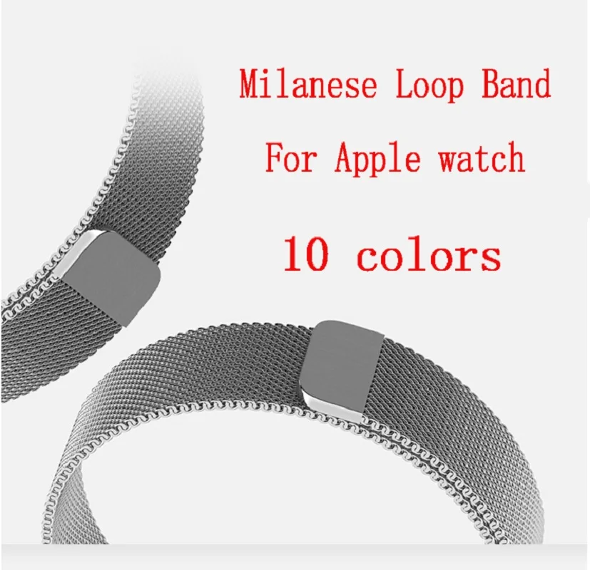 

Joyozy Milanese Loop For Apple Watch Band 44mm/40mm iwatch4 3 2 1 Link Bracelet Stainless Steel Bracelet Wrist Watch Band Strap
