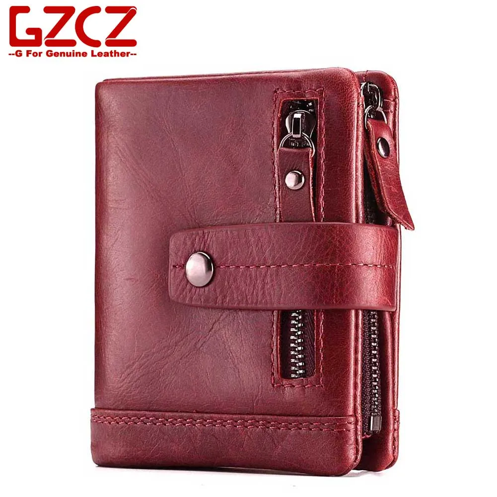 GZCZ 2018 New Genuine Leather Women Wallet Purse Female Design Coin Purse Best Phone Wallet Case ...