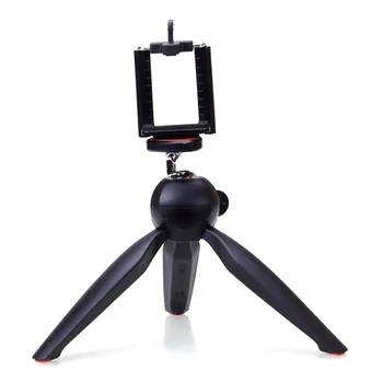 

Mini Phone Tripod Tabletop Smartphone Mount Clip Holder Stand Ballhead for iPhone X/8/7 Plus Huawei Xiaomi DSLR Camera