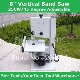JF008 250W Vertical Band Saw/8'' Blade Wire Saw/ 45 degree adjustable Saw Machine JF008 250W Vertical Band Saw/8'' Blade Wire Saw/ 45 degree adjustable Saw Machine