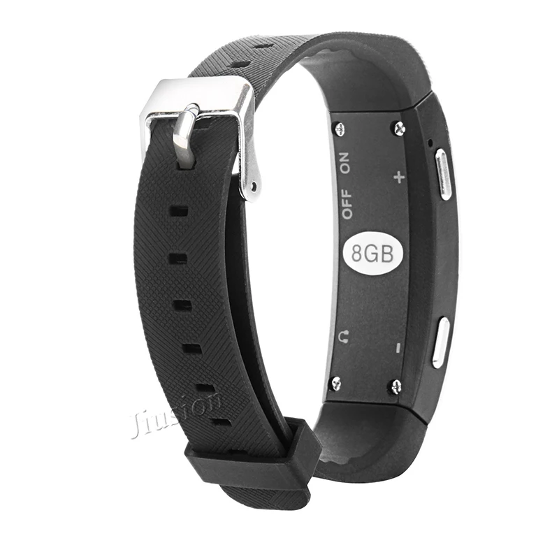8G Voice Recorder Wristband Digital Voice Recorder Technology Bracelet Portable MP3 Music Player for Class Sports Lectures 8G Voice Recorder Wristband Digital Voice Recorder Technology Bracelet Portable MP3 Music Player for Class Sports Lectures