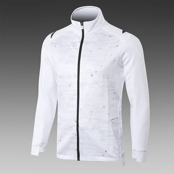 

White New Autumn For Men's Print Jacket gothic embroidery Unisex Sportswear Man Pattern uniform Zipper Outwear Slim Jackets Coat