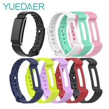 YUEDAER для Honor Band A2, ремешок на запястье, силиконовый для huawei Honor Band A2, браслет, разноцветные тканые ремешки для ремешка A2, замена