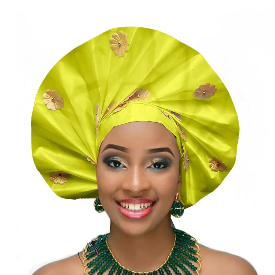 

Free shipping african fashion gele headtie african turban for women