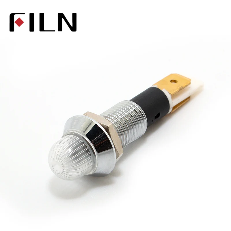 white 12v indicator light