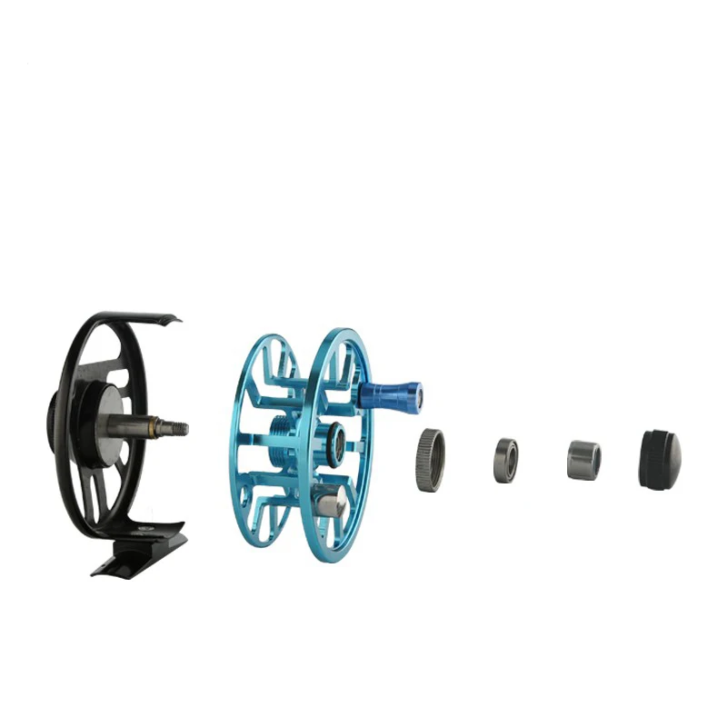 Fishing Reel 2+1BB 3/4 5/6 7/8WT Fly Reel Aluminum Reamer Fly Fishing Line Metal Reel Fishing tool Tackle Pesca