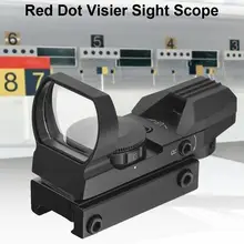 Горячая 20 мм винтовка охотничья голографическая оптическая точка красный вид рефлекс 4 тактический прицел Коллиматорный прицел