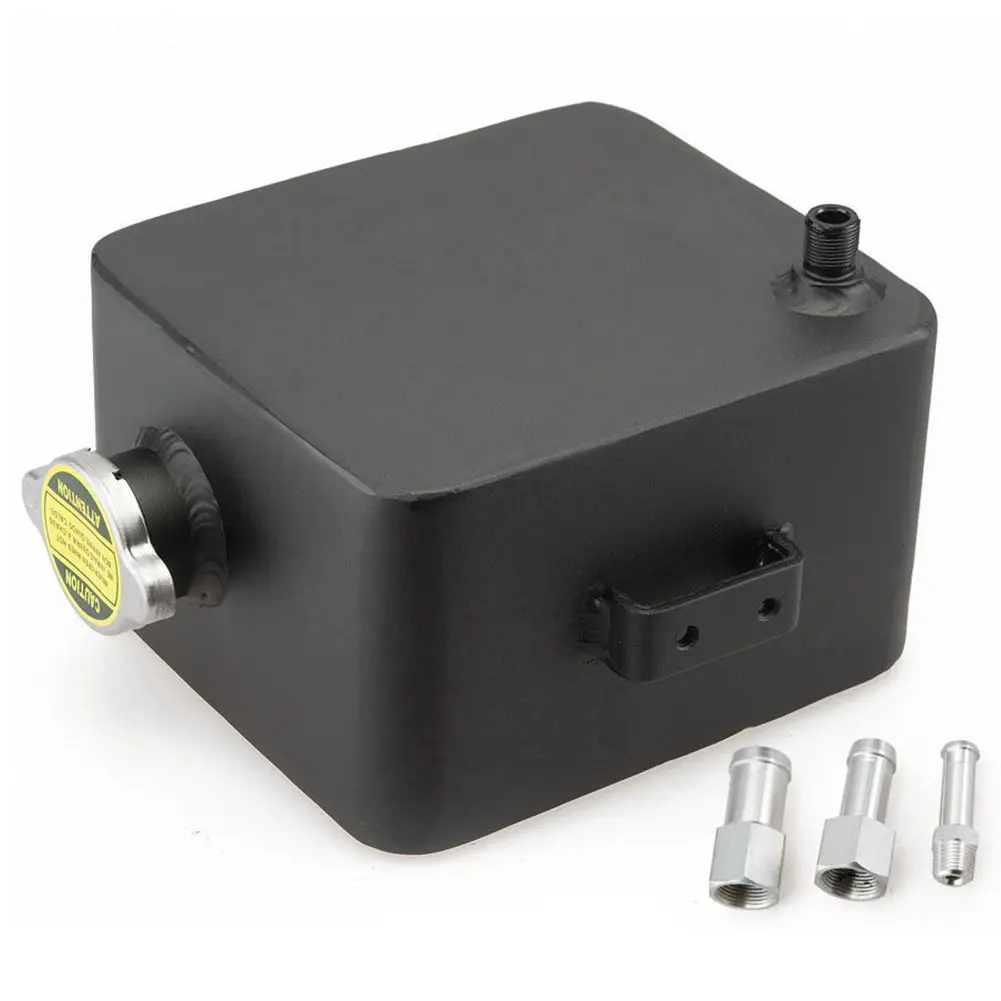 

(Drop shipping) Universal 2.5L Litre Polished Aluminium Alloy Header Expansion Water Tank with Cap