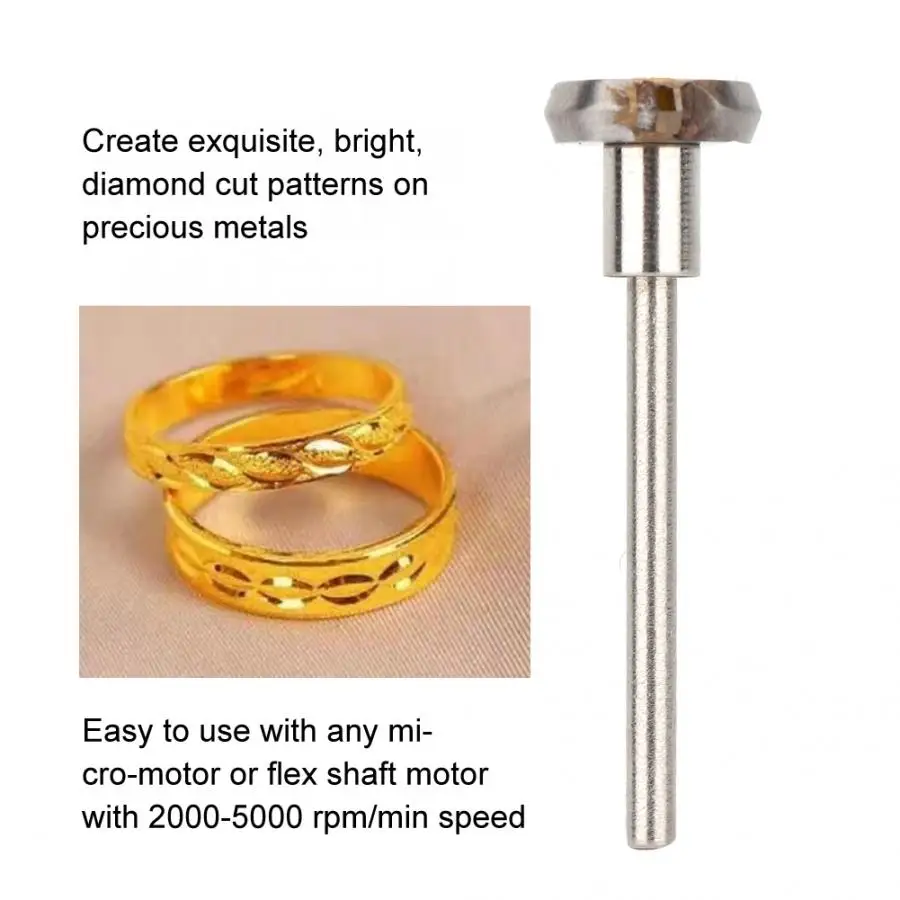 Профессиональный алмаз инструменты маховик хвостовик Ювелирное Украшение «Нож» режущий инструмент Золото Серебро Медь Ювелирные изделия гравировка делая инструмент ювелирный А