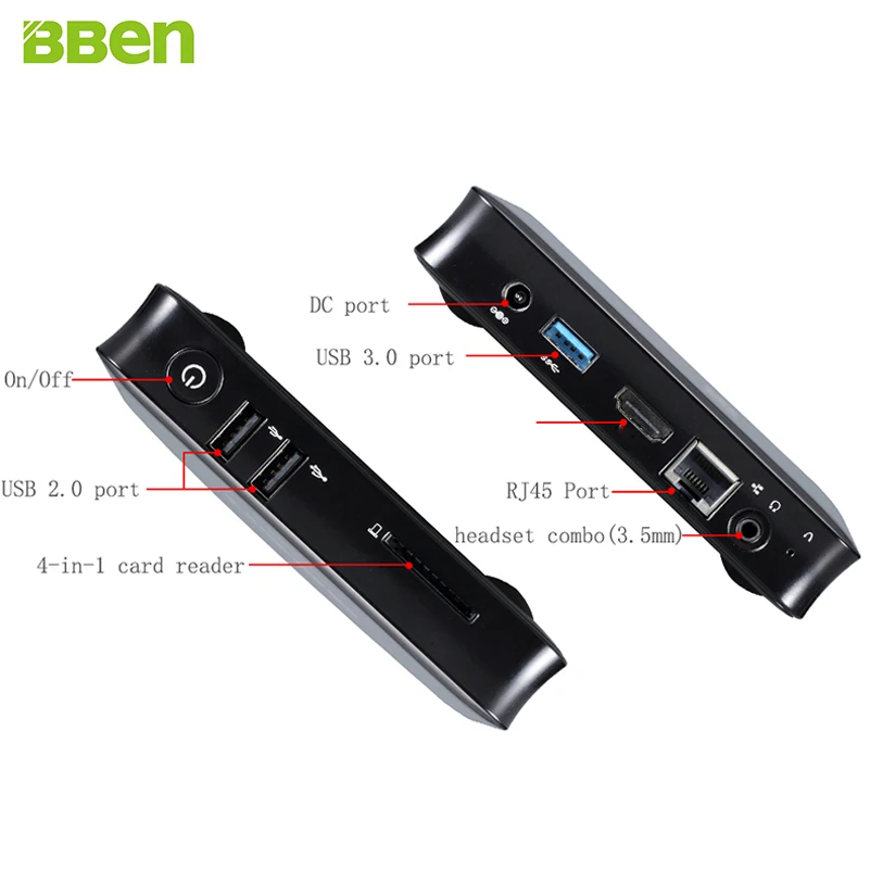 BBEN MN11 Mini PC Windows 10 Intel Cherry Quad Core Z8350 4 GB RAM 64G ROM AC WiFi Bluetooth mini computadora Mini PC Stick Smart TV Box BBEN MN11 Mini PC Windows 10 Intel Cherry Quad Core Z8350 4 GB RAM 64G ROM AC WiFi Bluetooth mini computadora Mini PC Stick Smart TV Box