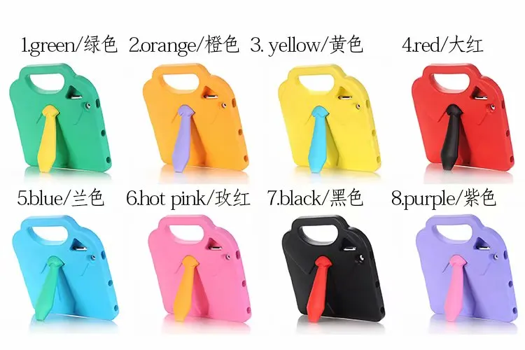 Cover For Apple ipad 2 3 4 Kids Tablet Protecter Shell Safe EVA Rubber Handle Stand Case 9.7 inch Drop Shipping +Gift | Компьютеры и