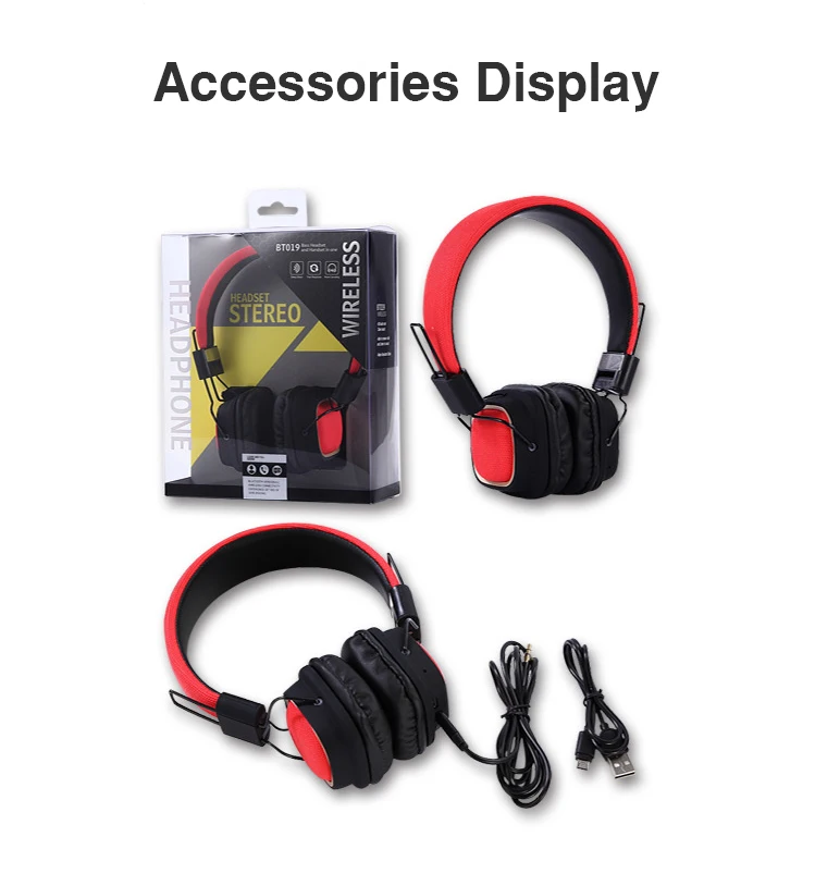 Stereo Bass Headphones Over ear bluetooth headphone noise canceling bluetooth headset cloth earphones with microphone For Phone (22)