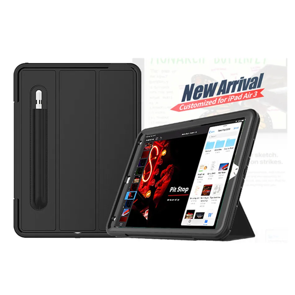 Чехол для iPad Air 3 10 5 2019 чехол модель A2152 держатель карандаша яркий противоударный