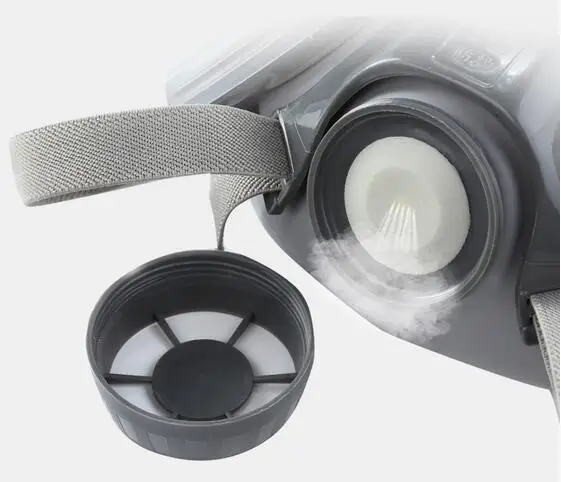 Anti-Dust protective Mask with goggle Dusk Respirator Filter cutton Mask haze PM2.5 breather valve Painting Spraying industrial 