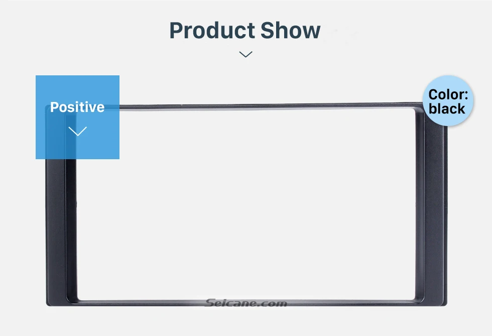 Seicane 173*98 мм подходящий переходник 2 Din автомобильная аудио рамка облицовка панель установка комплект для 2008-2013 Subaru Impreza черный