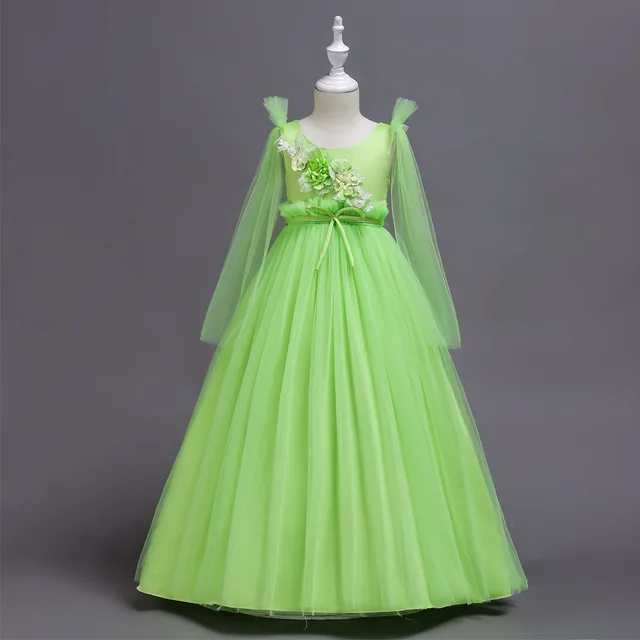 apple green infinity dress