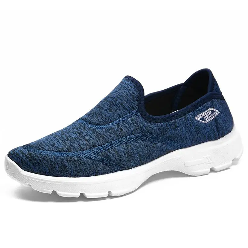 Лидер продаж г., модные демисезонные повседневные женские мягкие и удобные туфли на плоской подошве высокого качества - Цвет: Blue