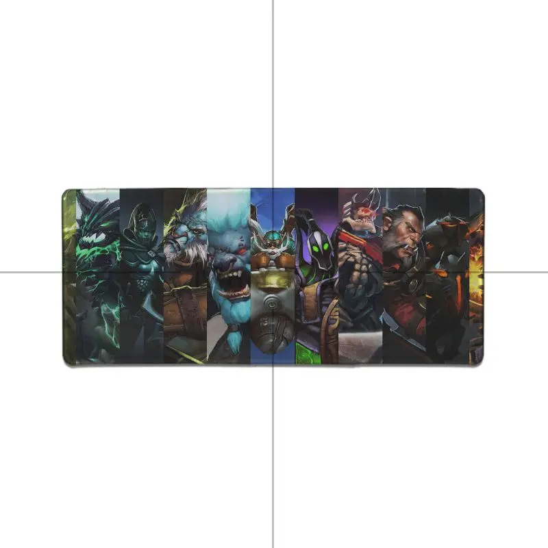 Maiyaca нескользящий ПК Dota 2 с логотипом heros уникальный Настольный коврик для мыши