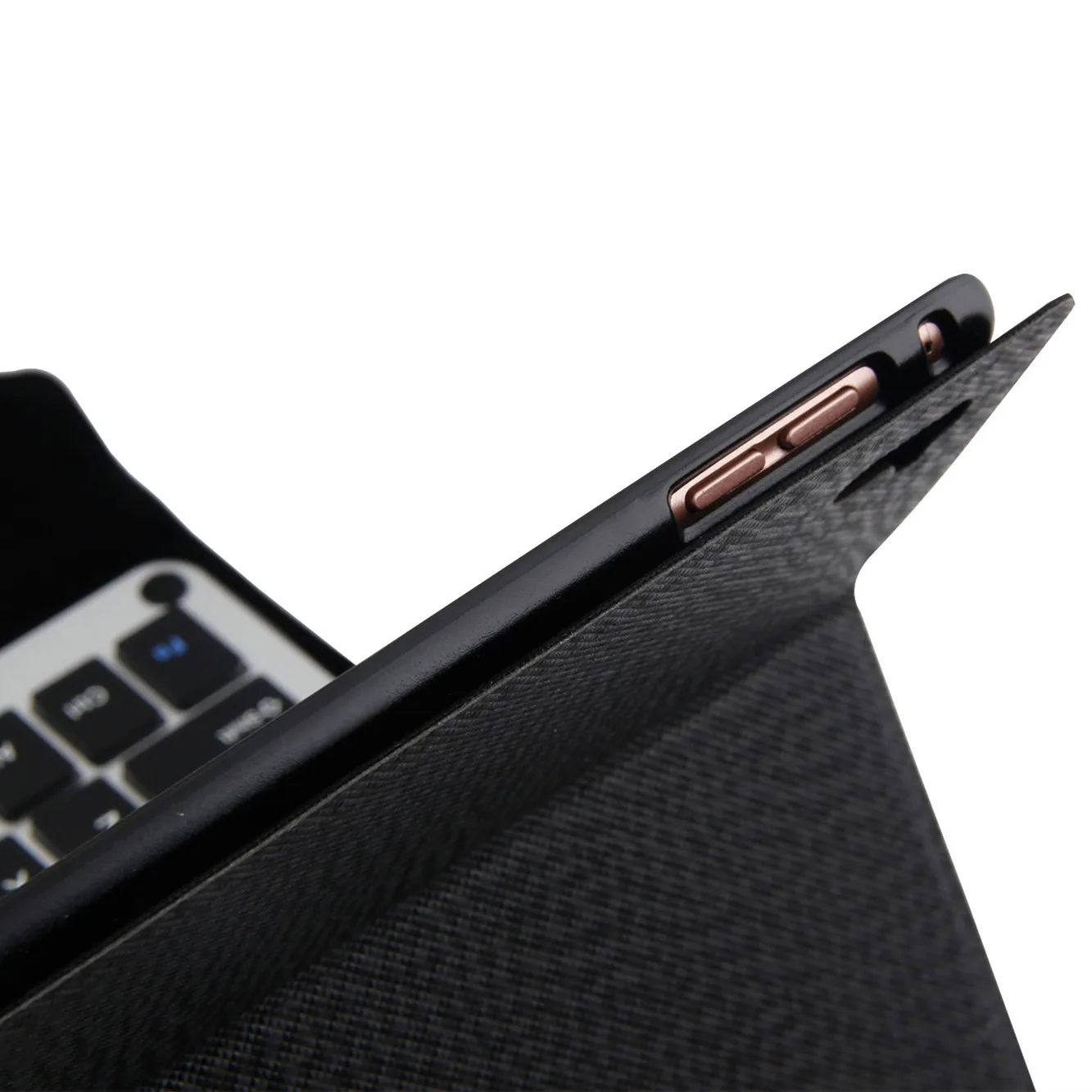 Роскошный чехол для iPad Pro 9 7 Air 1 2 Тонкий Смарт кожаный планшета + алюминиевая Bluetooth