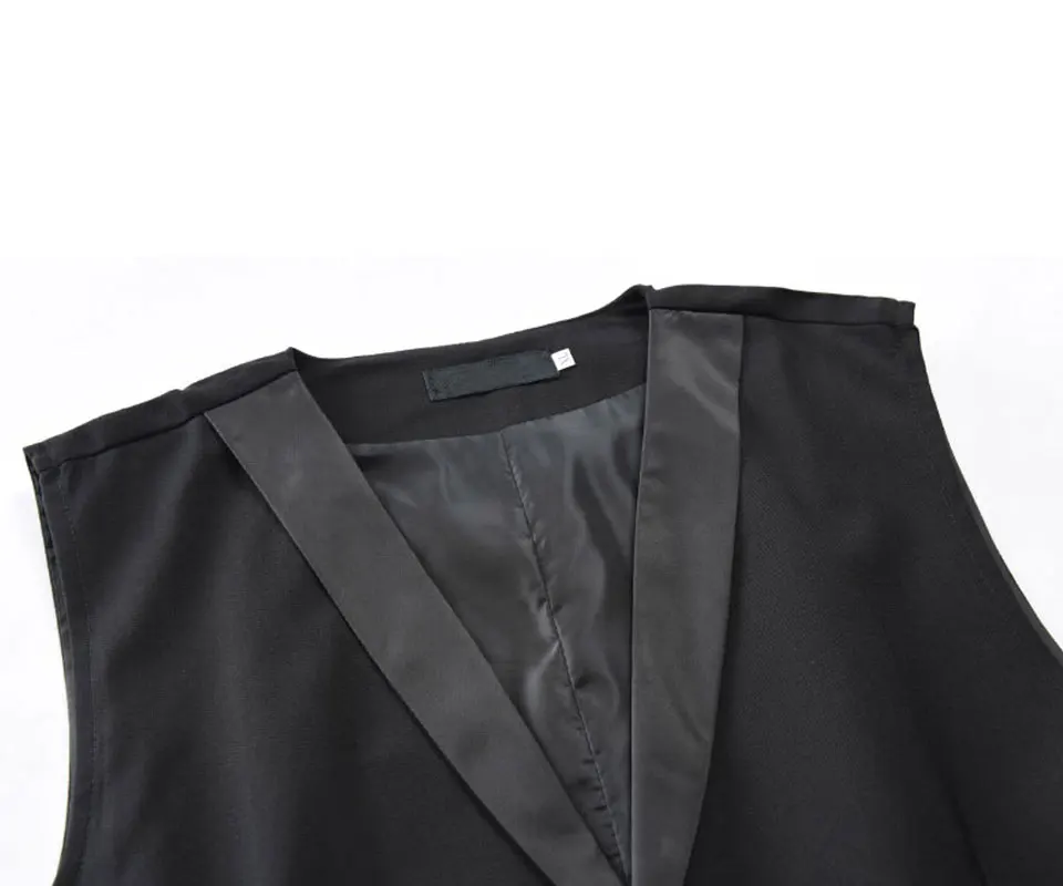 Yufeiyan 2019 повседневный черный жилет мужской тонкий жилет мужской жилет формальный деловой однобортный мужской костюм без рукавов жилет
