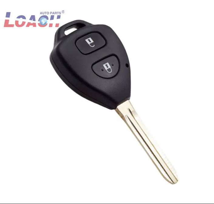 Для детей 2, 3, 4, кнопка Toy43 лезвие на замену пустой корпус для дистанционного ключа Fob чехол оболочка Fob для Toyota camry RAV4 Corolla авто брелок для ключей