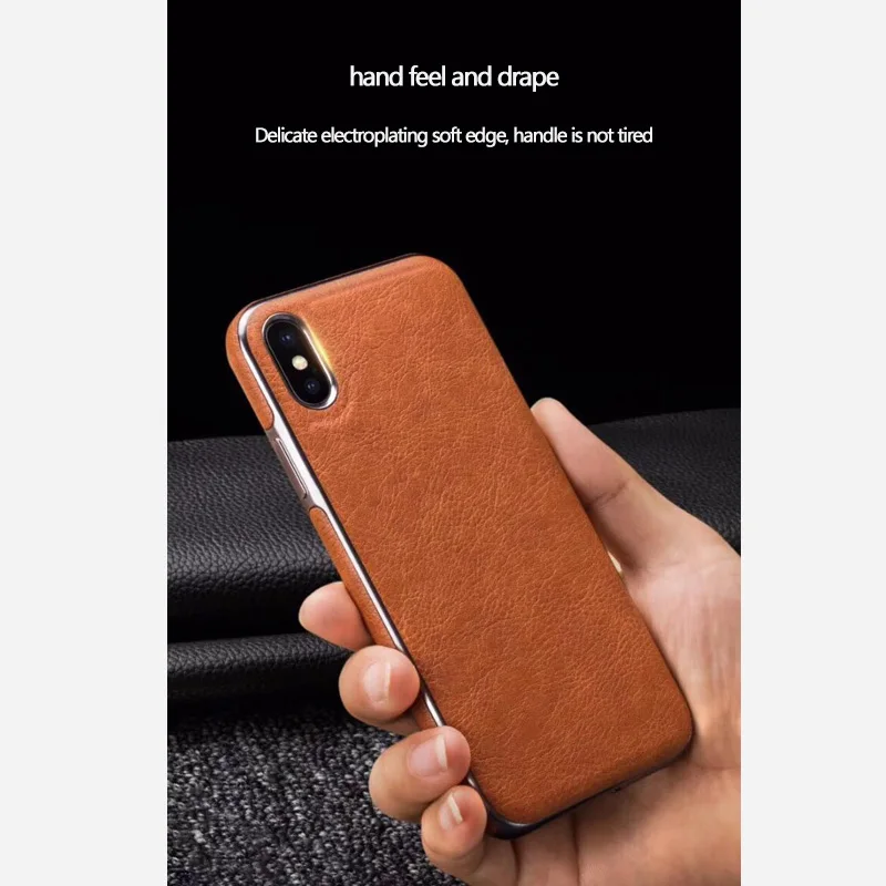 

Rishengchang (RSC) Iphone7/8 universal Business TPU Luxury Leather Case Series Latest Model Table
