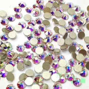 

YANRUO SS40 144pcs Nail Art Rhinestone Crystal AB Non Hotfix Flatback DIY Nail Art Decorations for Manicure
