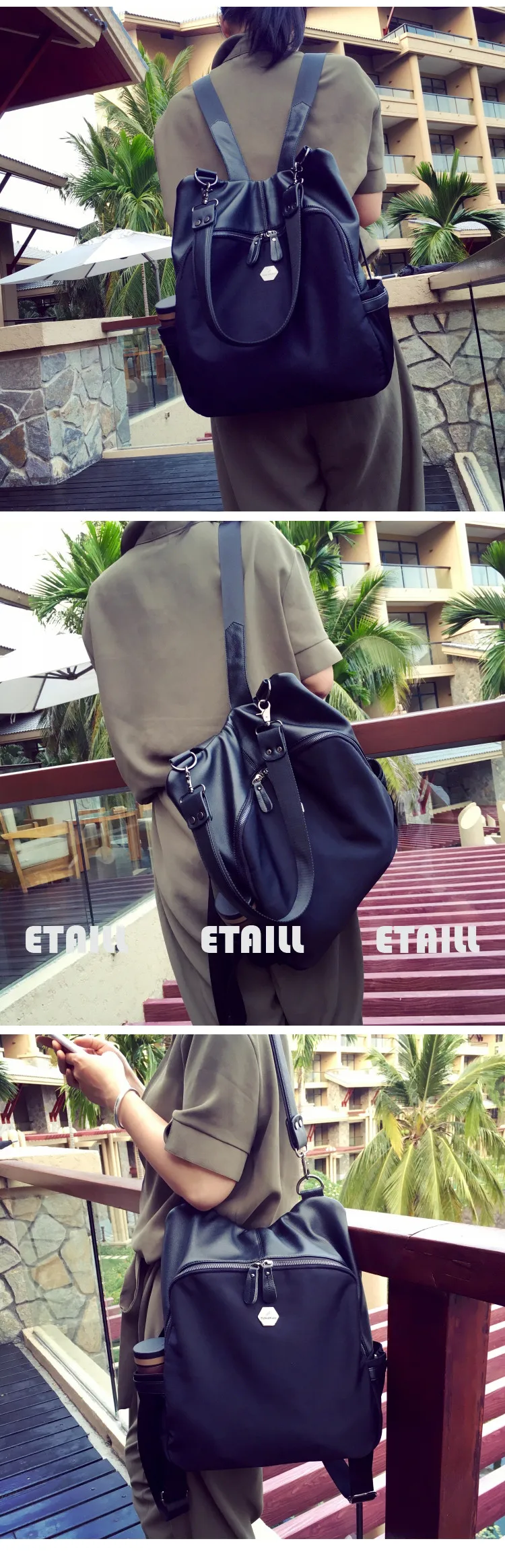 famous brand backpack woman