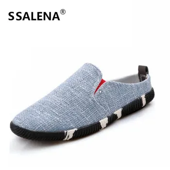 

Men Loafers Woven Comfortable Shoes Low Top Soft Lightweight Shoes Male Soft Casual Summer Fashion Mocasines Shoes AA12314