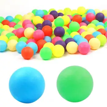 

100PCS Ping Pong Balls 40mm Colored Practice Sport Pong Table Entertainment