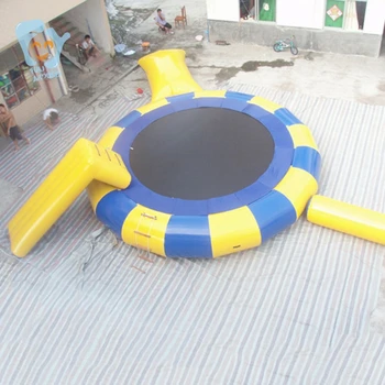 

Dia 4m Giant Inflatable Water Park Floats Trampoline Set Inflatable Water Slide Water Pillow Blob Inflatable Bridge