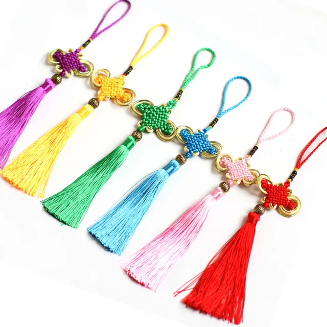 Traditional Ornaments Chinese Knotting Tassel Hanging Car Decoration ...