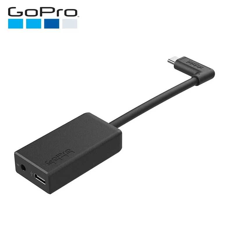 

GoPro Pro 3.5mm Mic Adapter for HERO7 Black/HERO6 Black/HERO5 Black AAMIC-001 (GoPro Official Accessory)