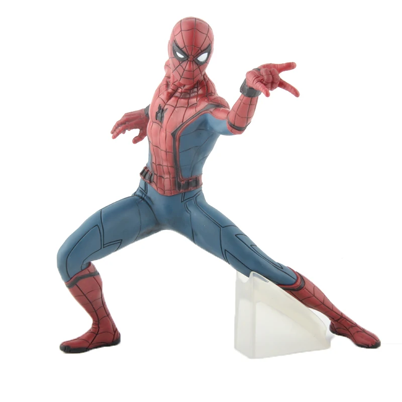 Марвел, Мстители, паук-Spider Man выпускников Железный человек MK47 Фигурка Человека-паука игрушки Brinquedos аниме 18-26,5 см - Цвет: spiderman no box