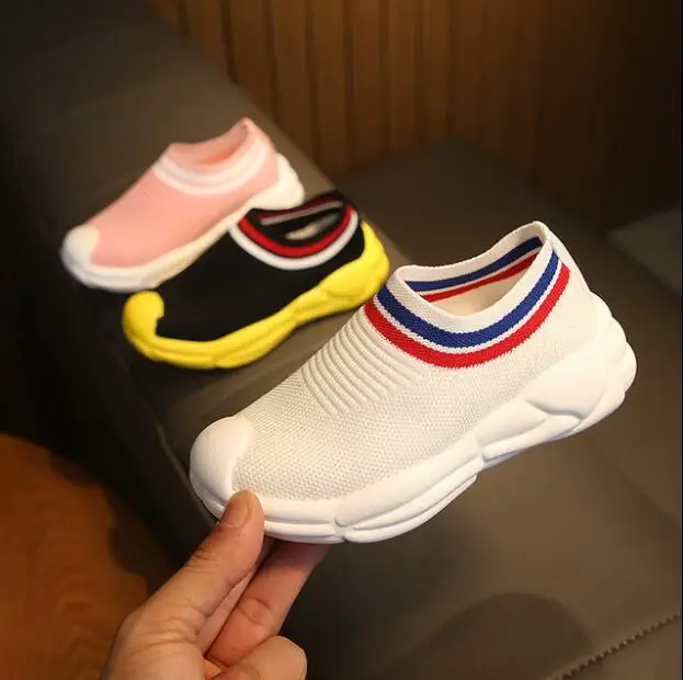 

2019 The wool textile NEW Toddler Baby Boys Girls Mesh Solid Ankle Boots for Children Kids Breathable Sport Shoes Sneakers