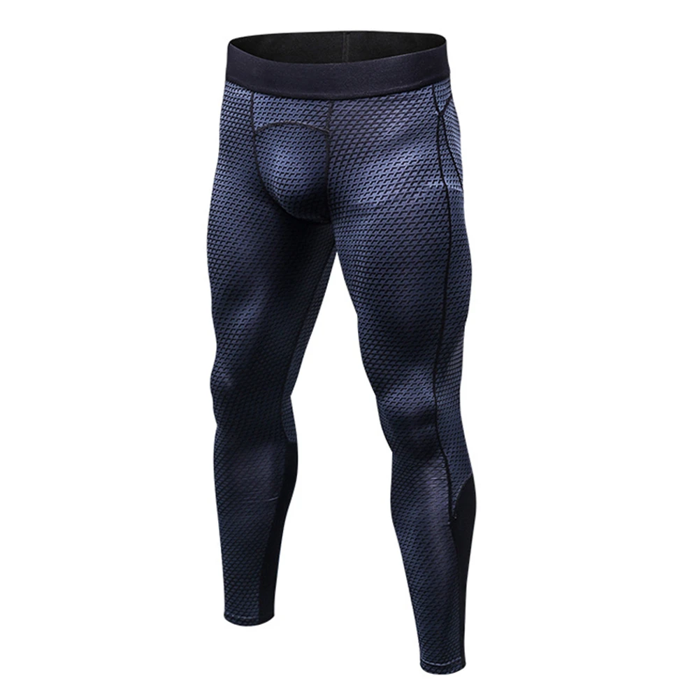Men Compression Tight Leggings Running Pant Quick Dry Fitness