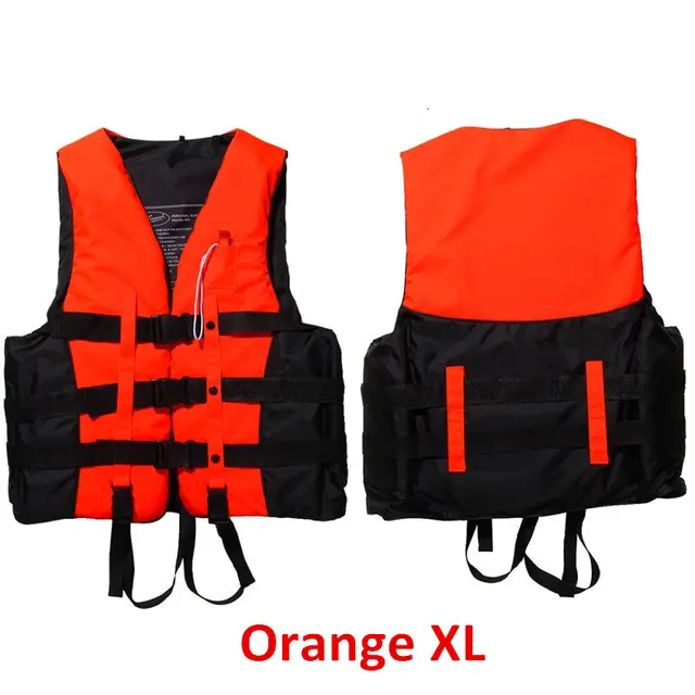 S XXXL Sizes Polyester Adult Life Vest Men Women Universal Swimming