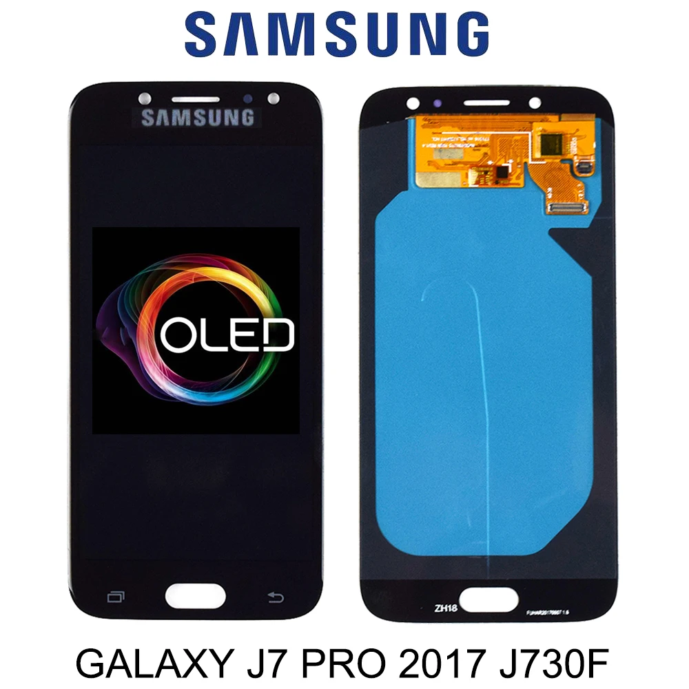 AMOLED дисплей для SAMSUNG Galaxy J7 Pro ЖК-дисплей сенсорный экран J730 J730F для SAMSUNG J7 Pro ЖК-экран Замена