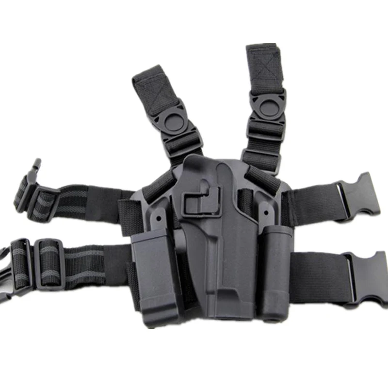 Tactical Beretta M9 92/96 Pistol Holster Quick Draw Right Hand Gun Case Hunting Airsoft Thigh Leg Holster Military Gun Holster