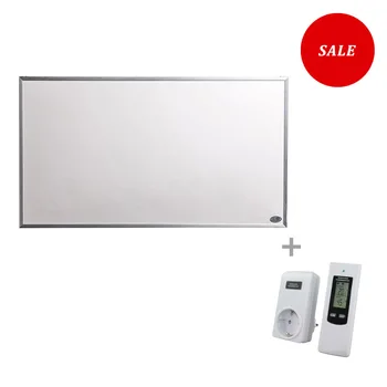 

600W Infrared Space Heater Panel Room Heater with Wireless Sensor Thermostat