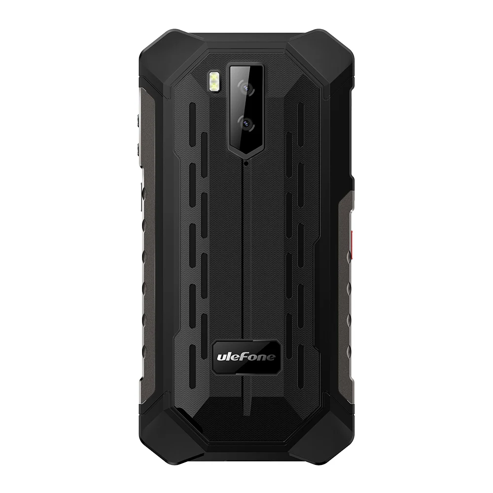 Ulefone Power X3 IP68 прочный Водонепроницаемый мобильный телефон Android 9,0 мобильный телефон 5," 4 ядра 2 ГБ+ 32 ГБ Face ID 5000 мАч для смартфонов - Цвет: Черный