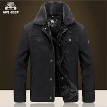 AFS JEEP Neue Stil Winter Dicke Wolle & Cashmere Mäntel, 100% Baumwolle Strickjacke Lose Cargo Jacke, Große Umlegekragen Jacken
