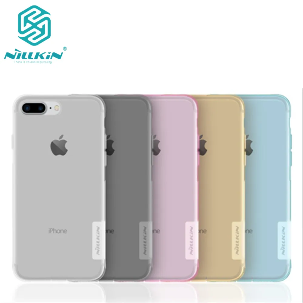 

Nillkin for Apple iphone 7 plus case nature Clear Soft silicon TPU Protector case for Apple iphone 7 plus 7plus case 5.5 inch